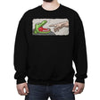 The Creation of a Bite! - Crew Neck Sweatshirt Crew Neck Sweatshirt RIPT Apparel Small / Black