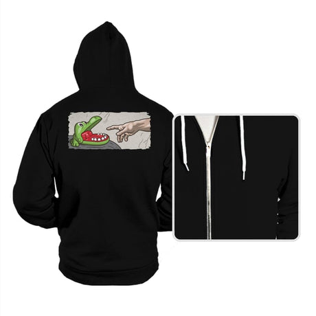 The Creation of a Bite! - Hoodies Hoodies RIPT Apparel Small / Black