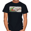 The Creation of a Bite! - Mens T-Shirts RIPT Apparel Small / Black