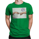 The Creation of a Joke! - Mens Premium T-Shirts RIPT Apparel Small / Kelly