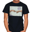 The Creation of a Joke! - Mens T-Shirts RIPT Apparel Small / Black