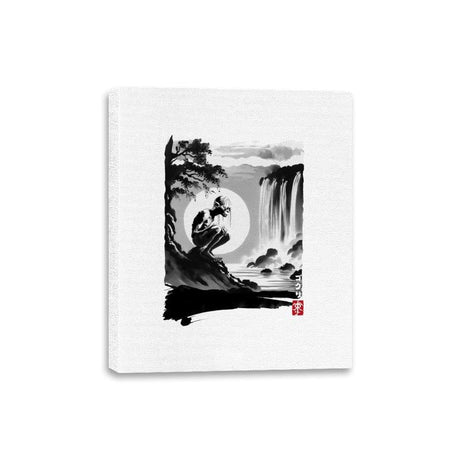 The Creature's Journey - Canvas Wraps Canvas Wraps RIPT Apparel 8x10 / White