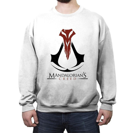 The Creedorian - Crew Neck Sweatshirt Crew Neck Sweatshirt RIPT Apparel Small / ffffff