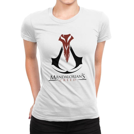 The Creedorian - Womens Premium T-Shirts RIPT Apparel Small / ffffff