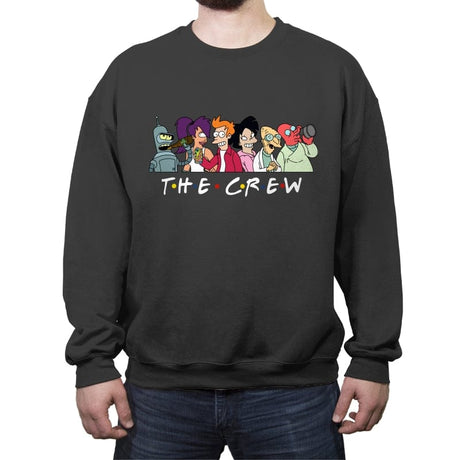 The Crew - Crew Neck Sweatshirt Crew Neck Sweatshirt RIPT Apparel Small / Charcoal