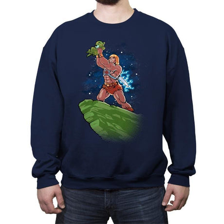 The Cringer King - Crew Neck Sweatshirt Crew Neck Sweatshirt RIPT Apparel