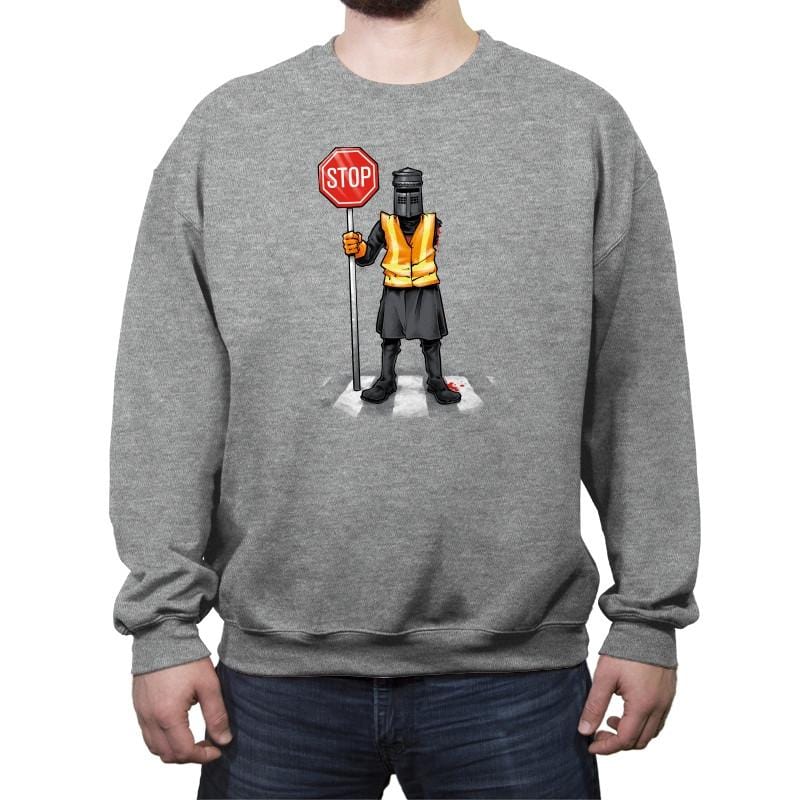 The Crossing Knight - Crew Neck Sweatshirt Crew Neck Sweatshirt RIPT Apparel