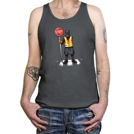 The Crossing Knight Exclusive - Tanktop Tanktop RIPT Apparel X-Small / Asphalt