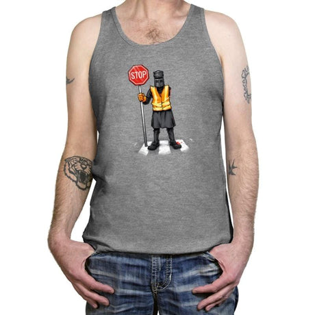 The Crossing Knight Exclusive - Tanktop Tanktop RIPT Apparel X-Small / Athletic Heather