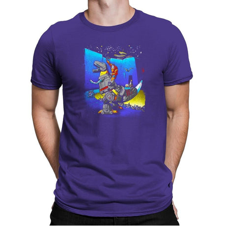 The Crossing of Quintessa Exclusive - Mens Premium T-Shirts RIPT Apparel Small / Purple Rush