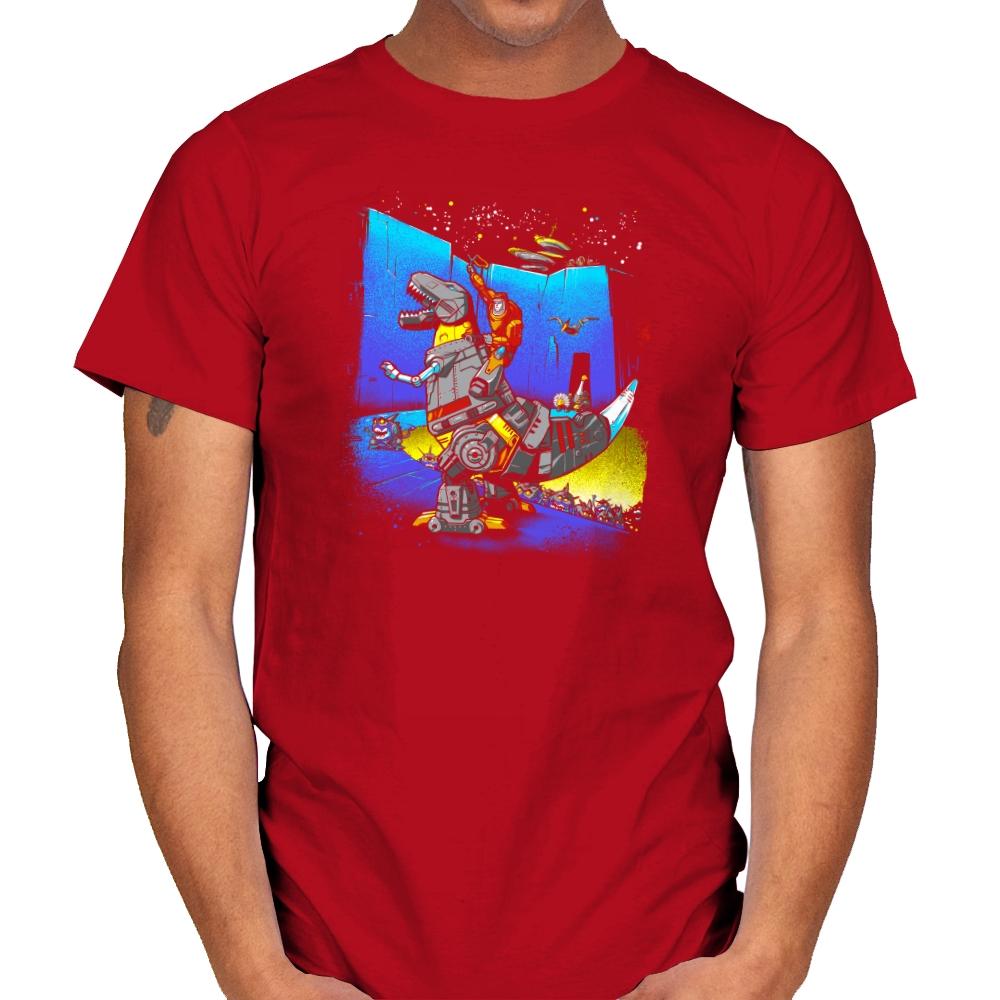 The Crossing of Quintessa Exclusive - Mens T-Shirts RIPT Apparel Small / Red