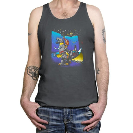 The Crossing of Quintessa Exclusive - Tanktop Tanktop RIPT Apparel X-Small / Asphalt