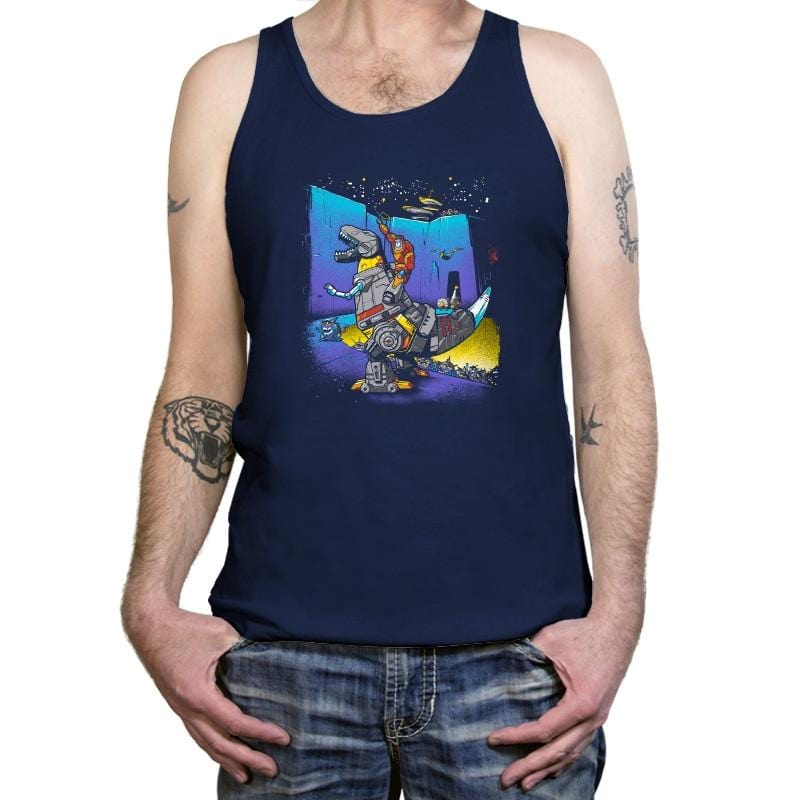 The Crossing of Quintessa Exclusive - Tanktop Tanktop RIPT Apparel X-Small / Navy