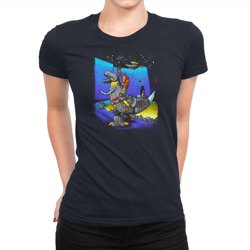 The Crossing of Quintessa Exclusive - Womens Premium T-Shirts RIPT Apparel Small / Midnight Navy