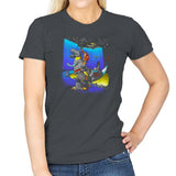 The Crossing of Quintessa Exclusive - Womens T-Shirts RIPT Apparel Small / Charcoal