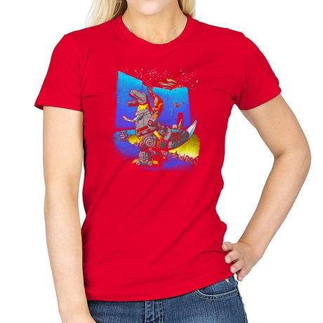 The Crossing of Quintessa Exclusive - Womens T-Shirts RIPT Apparel Small / Red