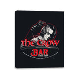 The Crow Bar - Canvas Wraps Canvas Wraps RIPT Apparel 11x14 / Black