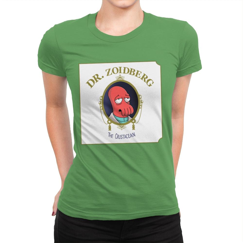 The Crustacean - Womens Premium T-Shirts RIPT Apparel Small / Kelly