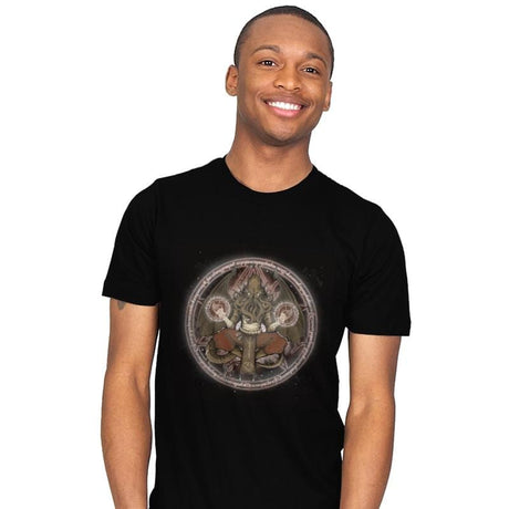 The Cthulhu Runes - Mens T-Shirts RIPT Apparel