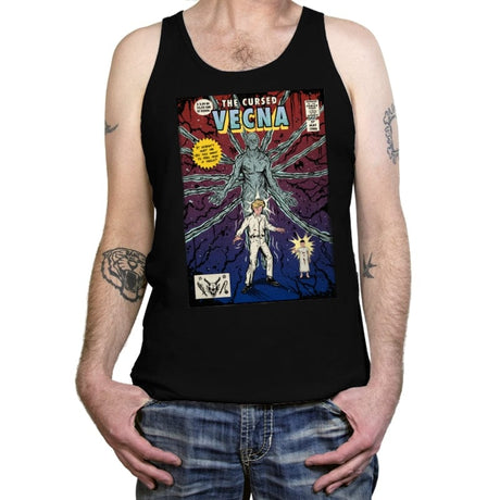 The Cursed Vecna - Tanktop Tanktop RIPT Apparel X-Small / Black