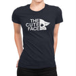 The Cute Face - Womens Premium T-Shirts RIPT Apparel Small / Midnight Navy