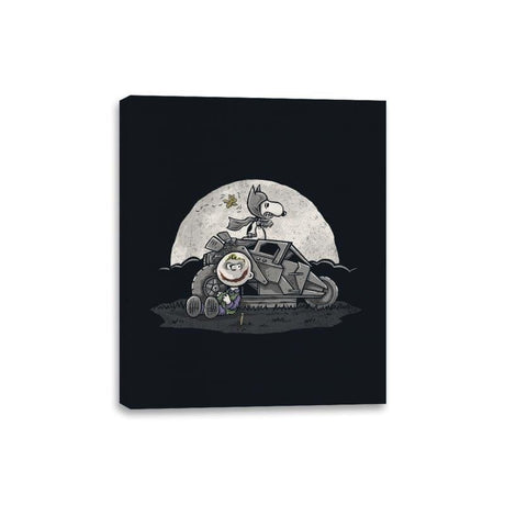 The Dark Beagle - Canvas Wraps Canvas Wraps RIPT Apparel 8x10 / Black