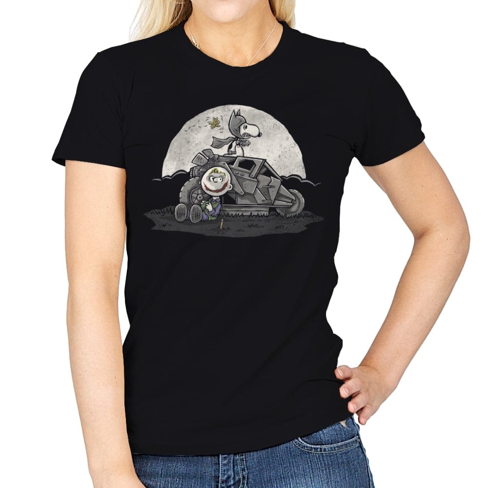 The Dark Beagle - Womens T-Shirts RIPT Apparel Small / Black