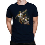 The Dark King - Mens Premium T-Shirts RIPT Apparel Small / Midnight Navy
