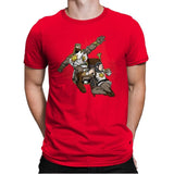 The Dark King - Mens Premium T-Shirts RIPT Apparel Small / Red