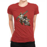 The Dark King - Womens Premium T-Shirts RIPT Apparel Small / Red
