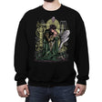 The Dark Kiss - Crew Neck Sweatshirt Crew Neck Sweatshirt RIPT Apparel Small / Black