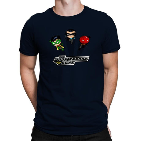 The Dark Knight Boys - Mens Premium T-Shirts RIPT Apparel Small / Midnight Navy