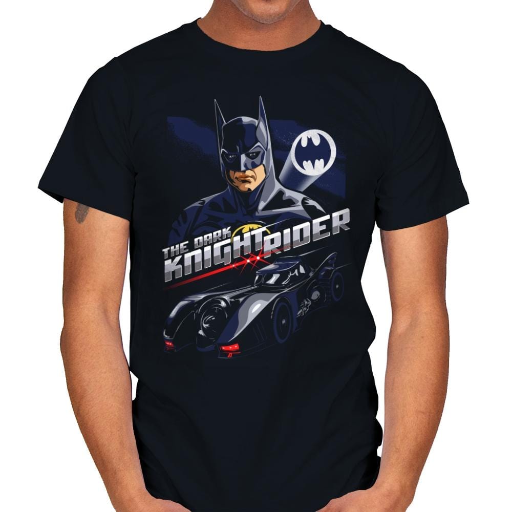 The Dark Knight Rider - Mens T-Shirts RIPT Apparel Small / Black