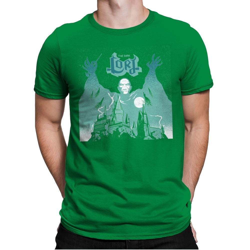 The Dark Lord Rock - Mens Premium T-Shirts RIPT Apparel Small / Kelly Green