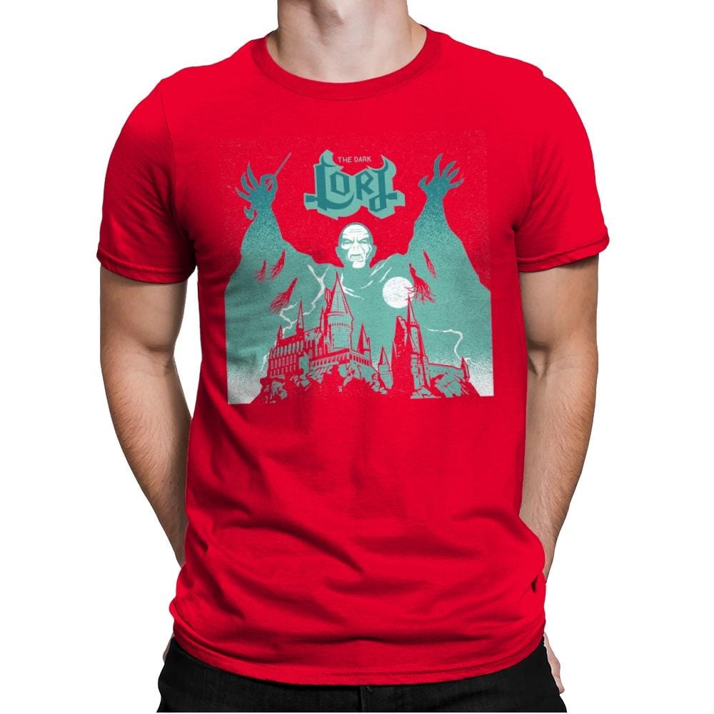 The Dark Lord Rock - Mens Premium T-Shirts RIPT Apparel Small / Red