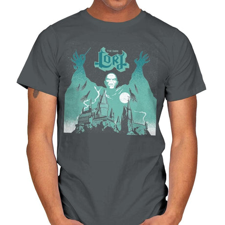 The Dark Lord Rock - Mens T-Shirts RIPT Apparel Small / Charcoal