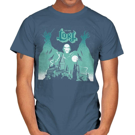 The Dark Lord Rock - Mens T-Shirts RIPT Apparel Small / Indigo Blue