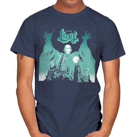 The Dark Lord Rock - Mens T-Shirts RIPT Apparel Small / Navy