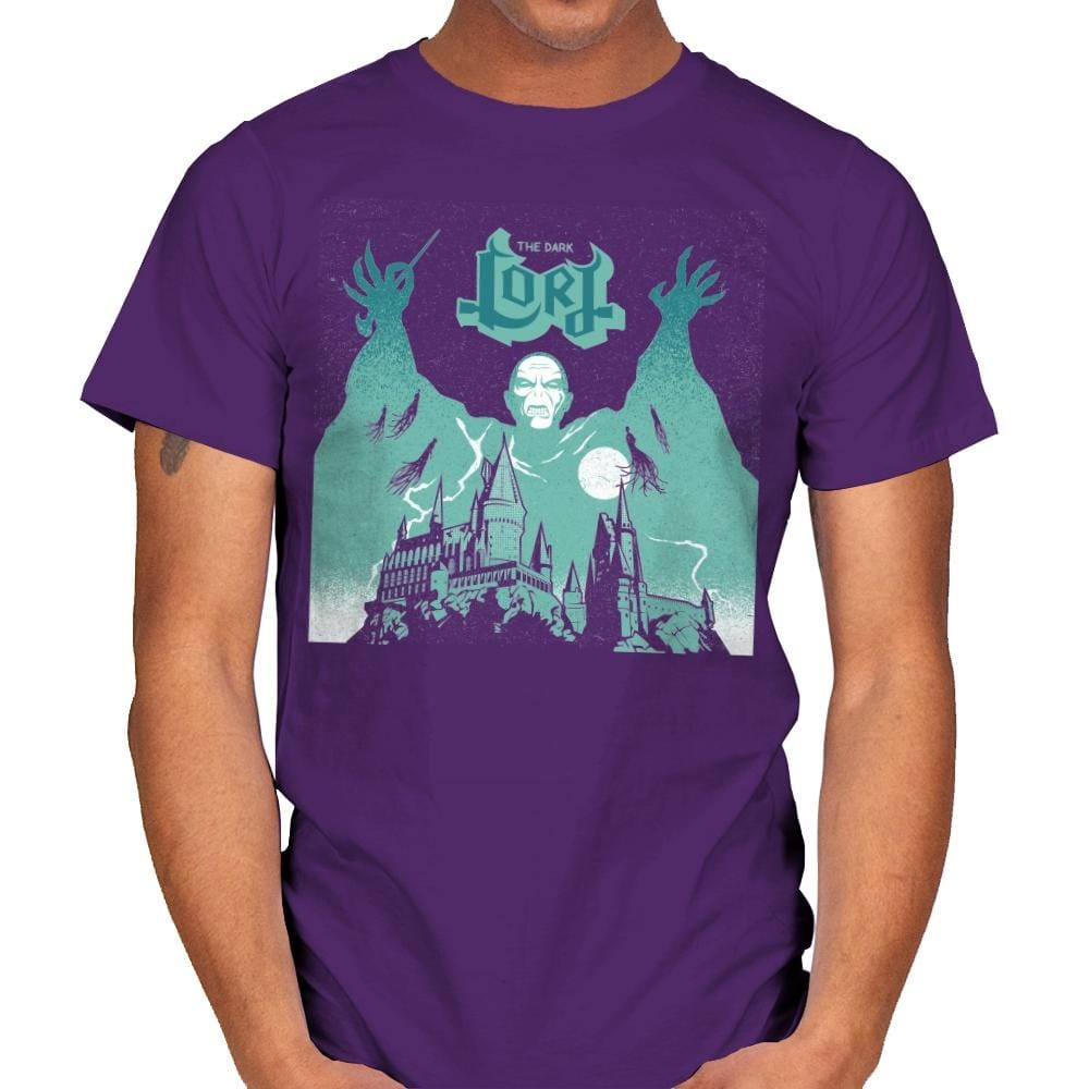 The Dark Lord Rock - Mens T-Shirts RIPT Apparel Small / Purple