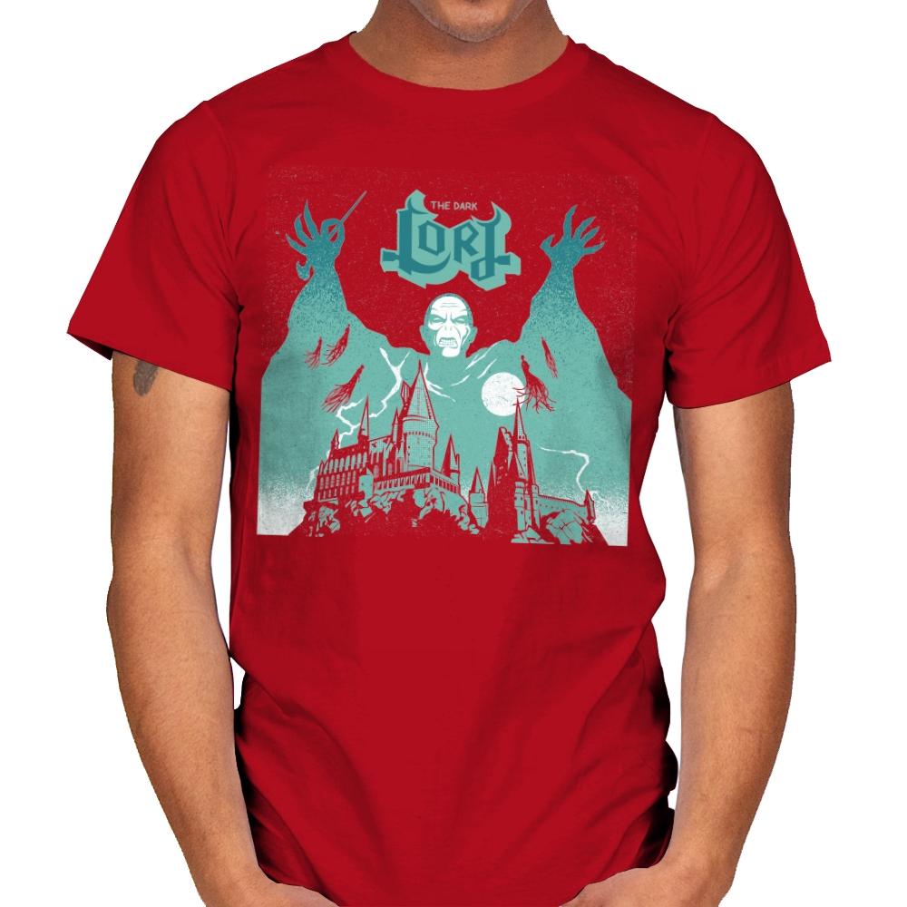 The Dark Lord Rock - Mens T-Shirts RIPT Apparel Small / Red