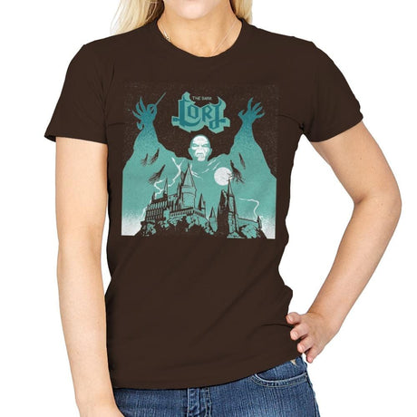 The Dark Lord Rock - Womens T-Shirts RIPT Apparel Small / Dark Chocolate