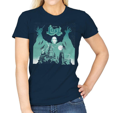 The Dark Lord Rock - Womens T-Shirts RIPT Apparel Small / Navy