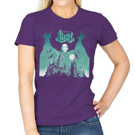 The Dark Lord Rock - Womens T-Shirts RIPT Apparel Small / Purple