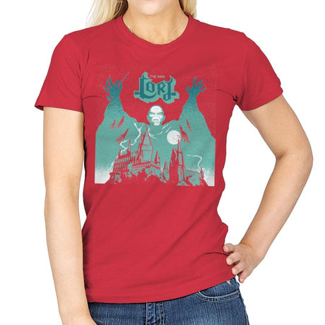 The Dark Lord Rock - Womens T-Shirts RIPT Apparel Small / Red