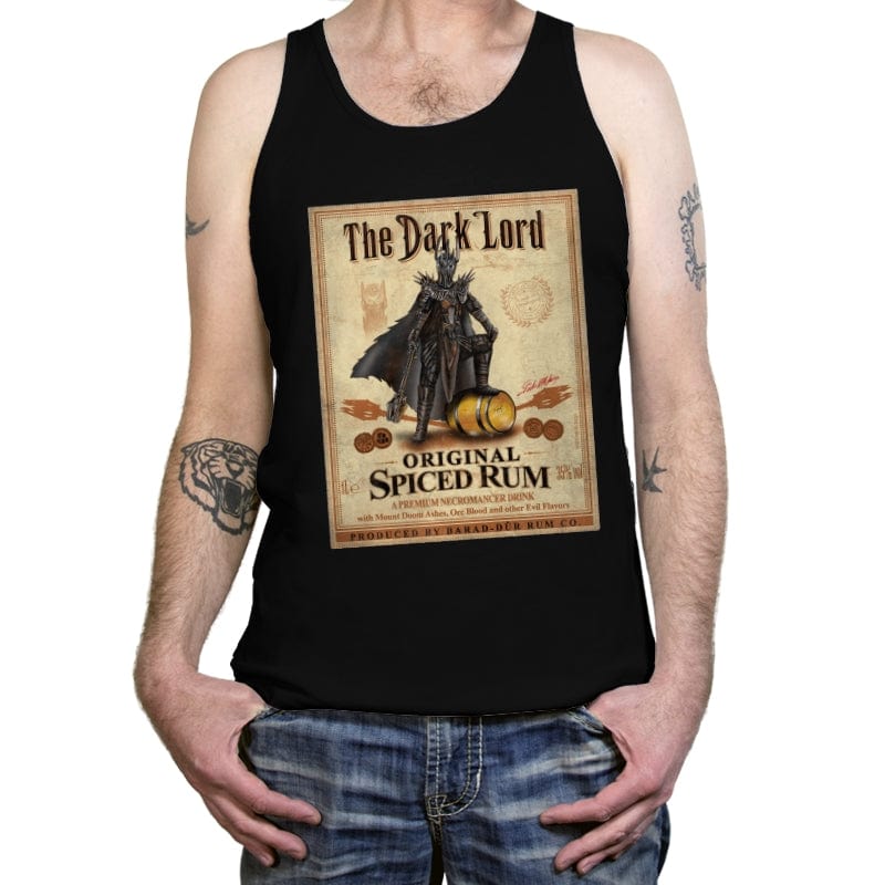 The Dark Lord - Spiced Rum - Tanktop Tanktop RIPT Apparel X-Small / Black