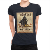 The Dark Lord - Spiced Rum - Womens Premium T-Shirts RIPT Apparel Small / Midnight Navy