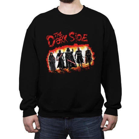 The Dark Side - Crew Neck Sweatshirt Crew Neck Sweatshirt RIPT Apparel Small / Black