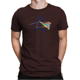 The Dark Side of Planet Arus Exclusive - Mens Premium T-Shirts RIPT Apparel Small / Dark Chocolate