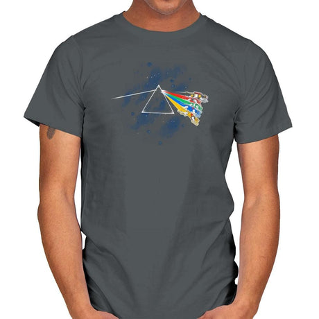 The Dark Side of Planet Arus Exclusive - Mens T-Shirts RIPT Apparel Small / Charcoal