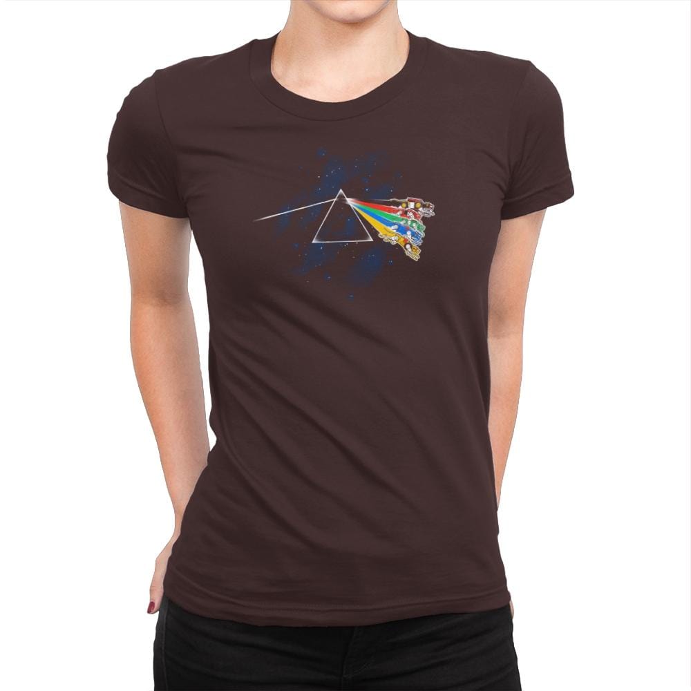 The Dark Side of Planet Arus Exclusive - Womens Premium T-Shirts RIPT Apparel Small / Dark Chocolate